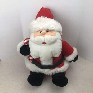 Vintage Large Santa Stuffins‎ 1993 Plush 13” Tall Christmas Stuffed Toy
